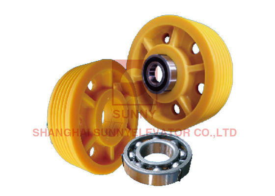 Mc Nylon Passenger Lift Elevator Diverter Pulley Elevator Parts