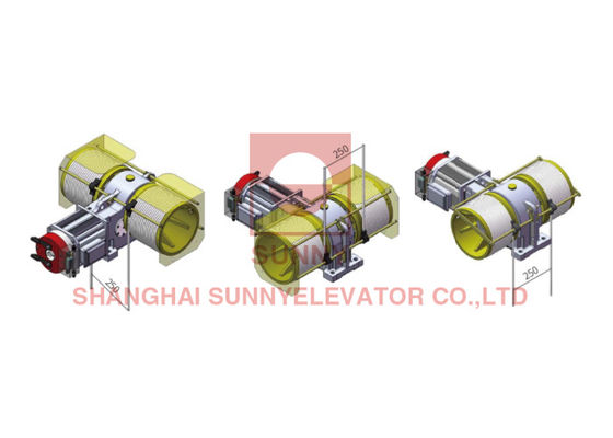 Elevator Driving Electrical Motor Gearless Traction Machine For Lift