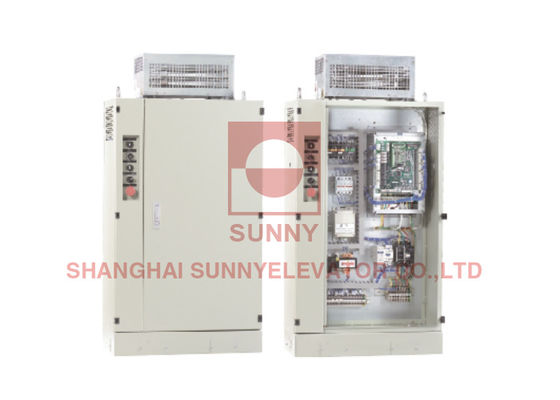 Gray Integrated 22kw Elevator Control Cabinet Floor Type For Passenger Elevator