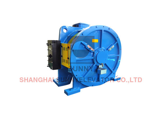 2500kg Load Passenger Lift Gearless Traction Machine Motor 2.5M/S