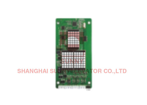 Passenger Elevator Blue Segment Elevator LCD Display DC24V With White Backlight