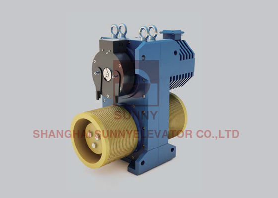 1000kg Load Electrical Traction Gearless Elevator Motor 0.4m/S