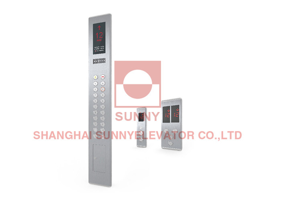 Duplex Elevator Cop Lop Chrome Plated Elevator Button Panel For Elevator Parts