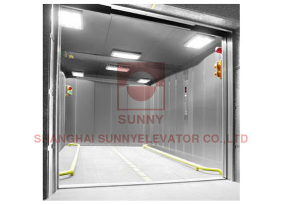 Small Machine Room Freight Lift with 5000kg Load 1.0m/s Speed and 50m Travel for Industrial Use