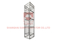 Aluminum Alloy Shaft Elevator Cabin Decoration Steel Structure Well Frame