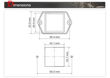 Rhombus Elevator Up Button 50ma Current / Braille Lift Buttons