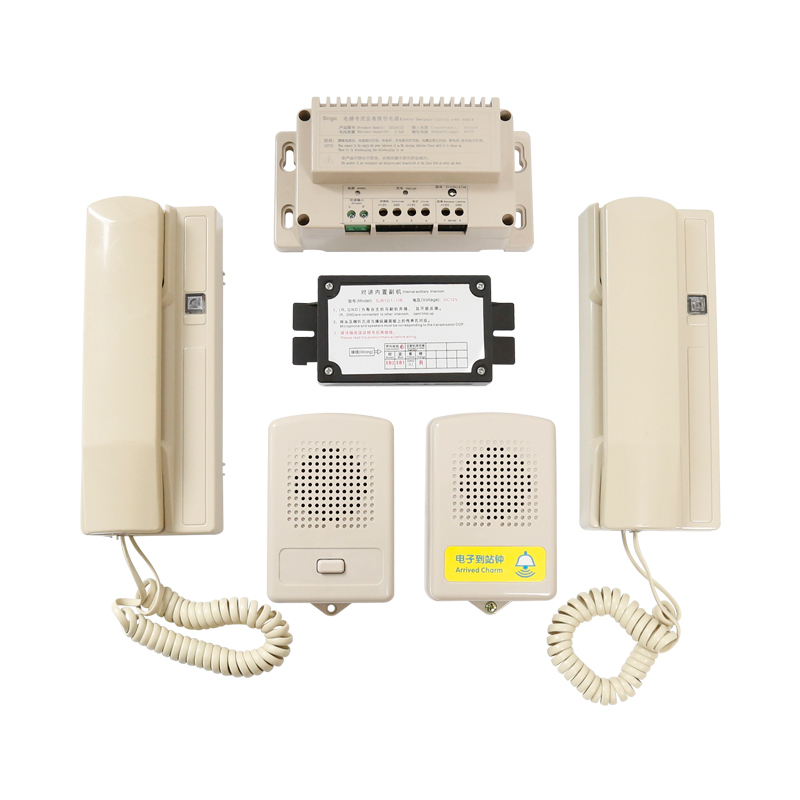 DC6V/12V Elevator Intercom System - 5-Way & 3-Way Models
