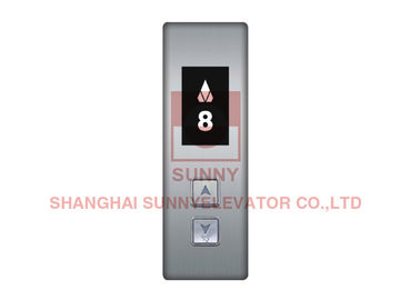 Stainless Steel Elevator Car Operation Panel / Landing Door Operator