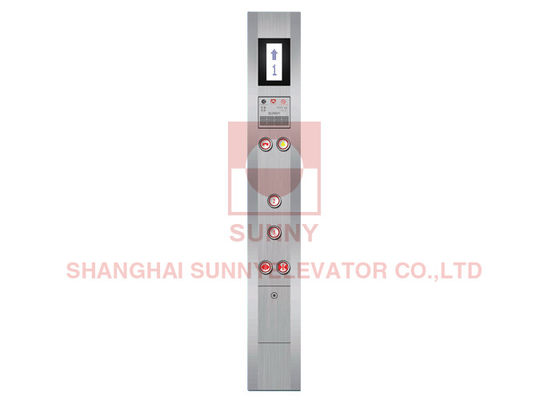 Passanger Lift Round Button Elevator COP / Stainless Steel Control Panel Elevator Cop For Lift