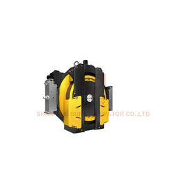 1.0m/S Super Thin Elevator Gearless Traction Machine For RoomLess Lift