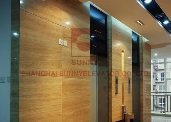 Low Noise VVVF Residential Passenger Elevator With Electric Door Motor