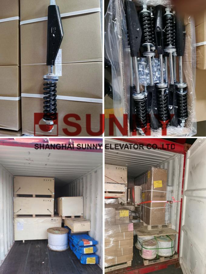 Flexible Rope Fastening Traction Elevator Components Length 435 595 mm